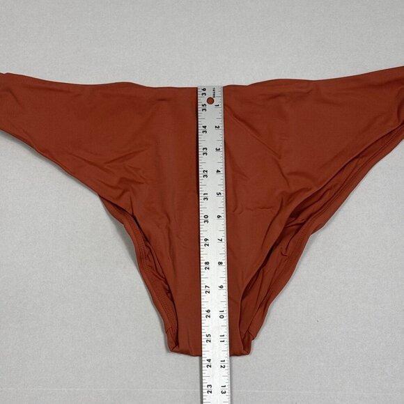 Andie Women's XXL US 18 Symi Hipster Swim Bottom Cedar Back Ruching NWT 9575 - Picture 7 of 16